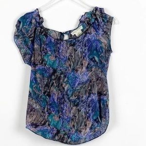 Staring at Stars Urban Outfitters Silk Top